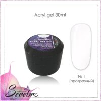 Acryl Gel "Serebro collection" №01, 30 мл