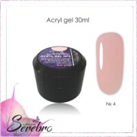 Acryl Gel "Serebro collection" №04, 30 мл