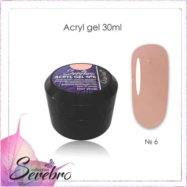 Acryl Gel "Serebro collection" №06, 30 мл