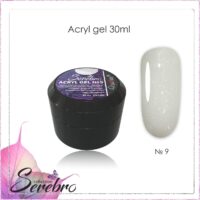 Acryl Gel с шиммером "Serebro collection" №9, 30 мл
