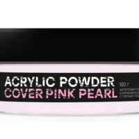 Акриловая пудра камуфлирующая розовая с перламутром ACRYLIC POWDER COVER PINK PEARL 100Г