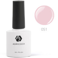 Цветной гель-лак ADRICOCO №052 жемчужно-розовый (8 мл.)