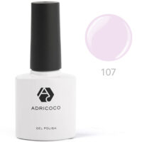Цветной гель-лак ADRICOCO №108 мягкий розовый (8 мл.)
