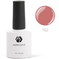 Цветной гель-лак ADRICOCO №163 розовый пепел (8 мл.)