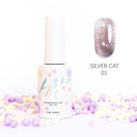Гель-лак ТМ "HIT gel" №01 Silver cat, 9 мл