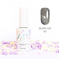 Гель-лак ТМ "HIT gel" №05 Silver cat, 9 мл